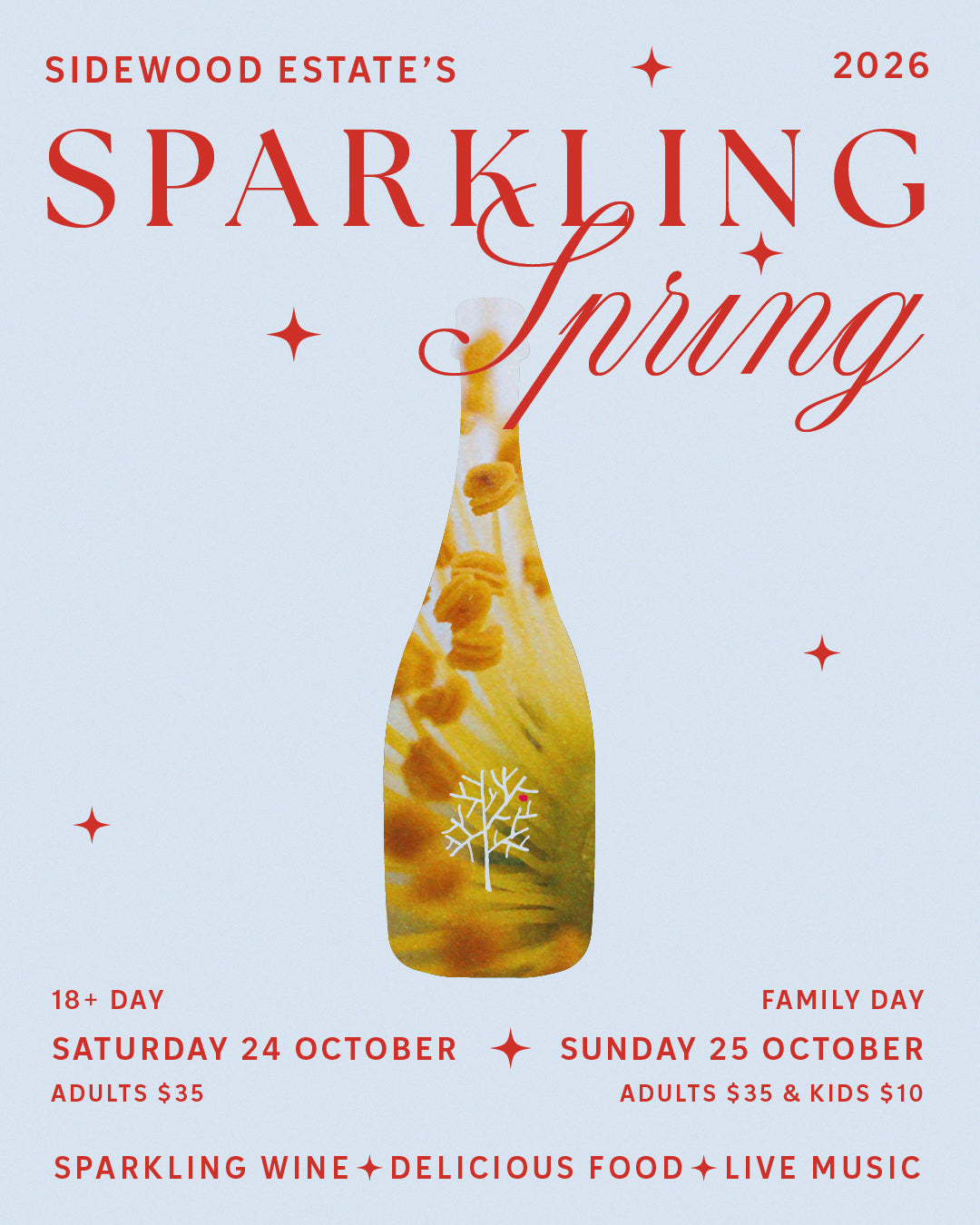 Sparkling Spring at Sidewood | 24 & 25 October 2026