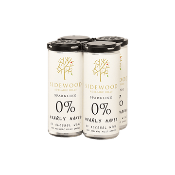 Sidewood Nearly Naked Sparkling 0% Alcohol 24pk Cans
