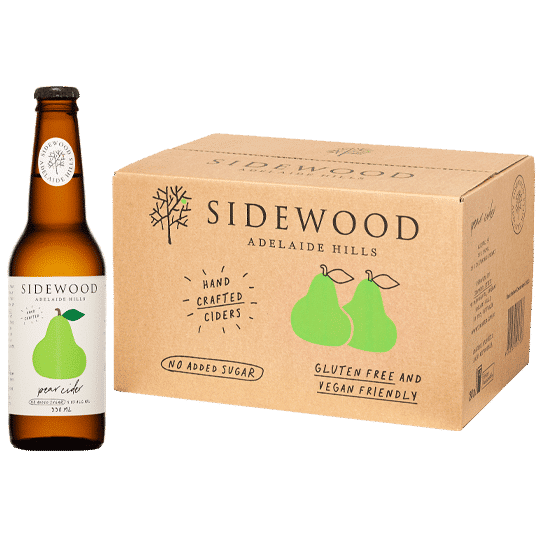 Sidewood Pear Cider 24pk Bottles