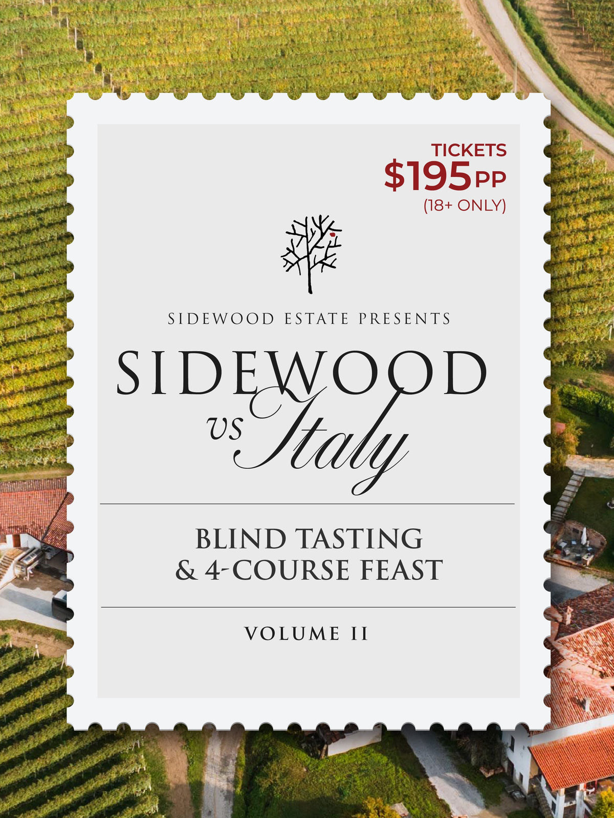 Sidewood vs. Italy Blind Tasting Event