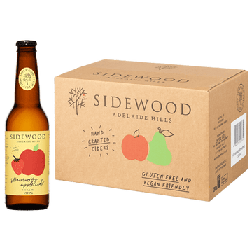 Strawberry Apple Cider 24pk Bottles