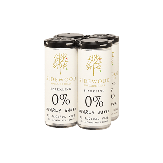 Sidewood Nearly Naked Sparkling 0% Alcohol 24pk Cans
